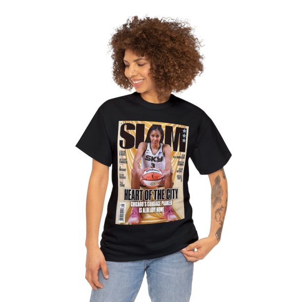 Candance Parker WNBA Slam Cover Tee Shirt