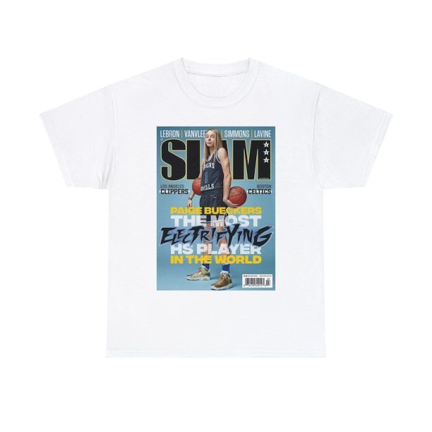 Paige Bueckers WNBA Slam Cover Tee Shirt