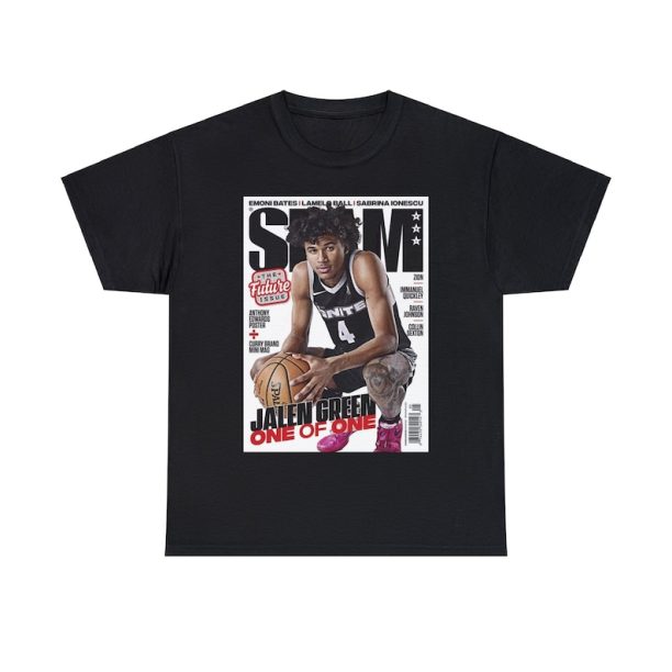 Jalen Green NBA Slam Cover Tee Shirt