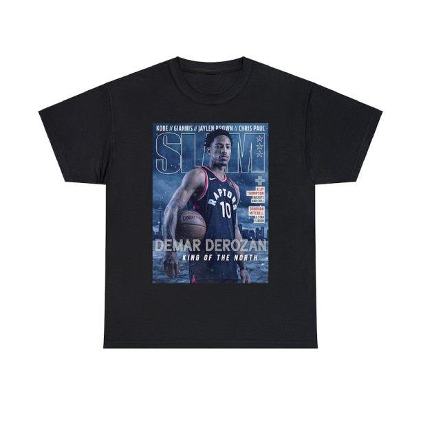 DeMar DeRozan Toronto Raptors NBA Slam Cover Tee Shirt