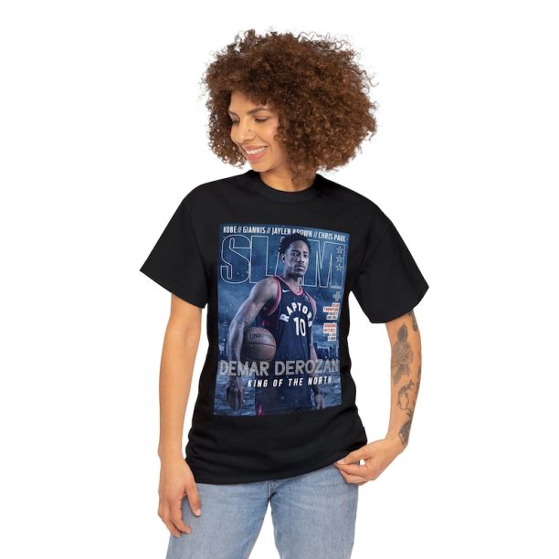 DeMar DeRozan Toronto Raptors NBA Slam Cover Tee Shirt