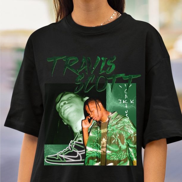 Travis Scott AJ1 Circus Maximus Retro 90 Tshirt, Travis Scott JackBoys 90s T Shirt, Vintage Hip Hop Shirt