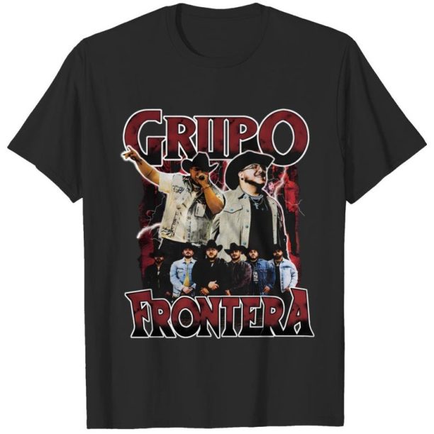 Grupo Frontera Vintage Look Shirt Playera Regional Mexicano Bad Bunny No Se Va Popular Regalo Gift Latina Mujer Hombre