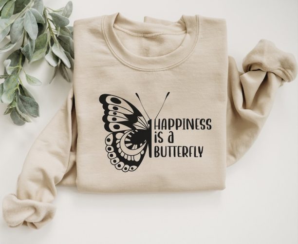 Lana Del Rey Sweatshirt, Happiness Is A Butterfly Shirt, Lana Del Rey Merch, Unisex T-Shirt, Trending Shirt