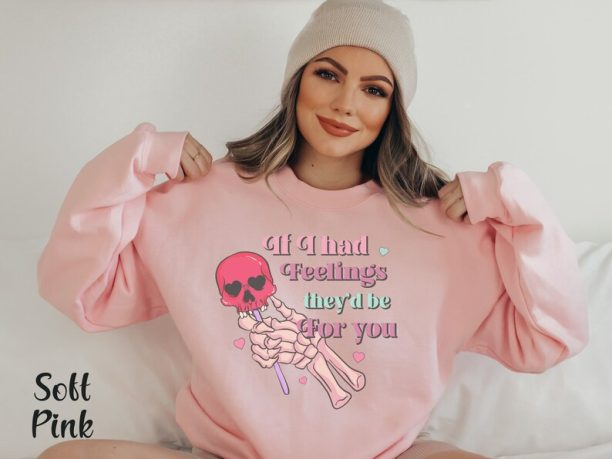 Valentine Skeleton Sweatshirt Lollipop Valentine Tshirt Single Valentine Shirt Funny Valentine Shirt Anti Valentine Shirt Galentines Day