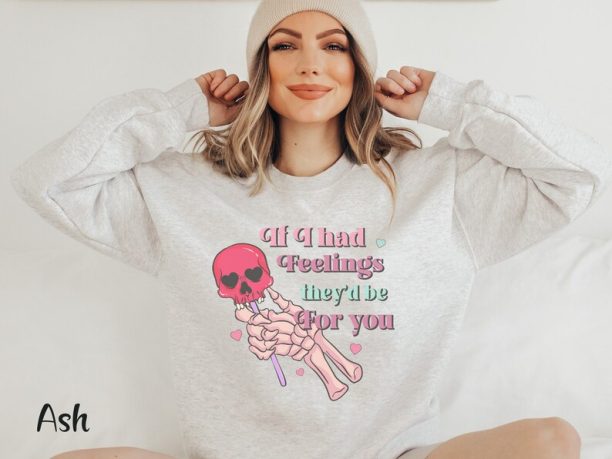 Valentine Skeleton Sweatshirt Lollipop Valentine Tshirt Single Valentine Shirt Funny Valentine Shirt Anti Valentine Shirt Galentines Day