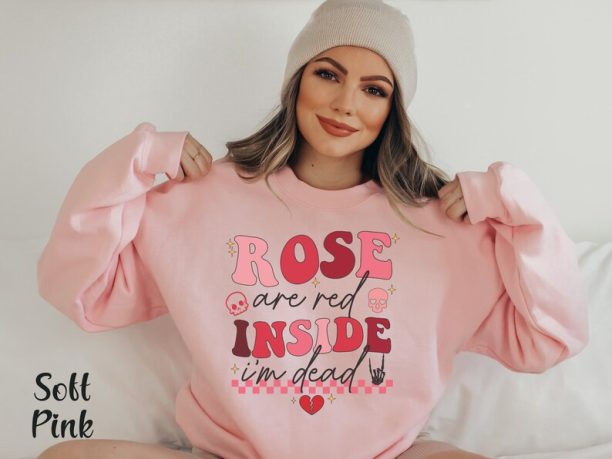 Valentine Skeleton Sweatshirt Funny Valentine Shirt Anti Valentine Sweatshirt Single Valentine Spooky Valentine Tshirt Sarcastic Valentine