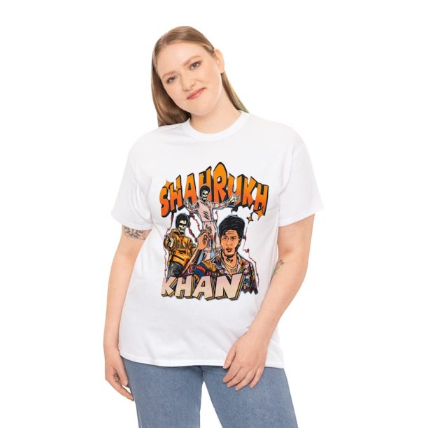 Shah Rukh Khan Vintage Bollywood T Shirt Bollywood