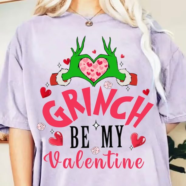 Be My Valentine Png, Grinch's Valentine Png, Happy Valentine Png, Love Heart Png, Trendy Valentine Png