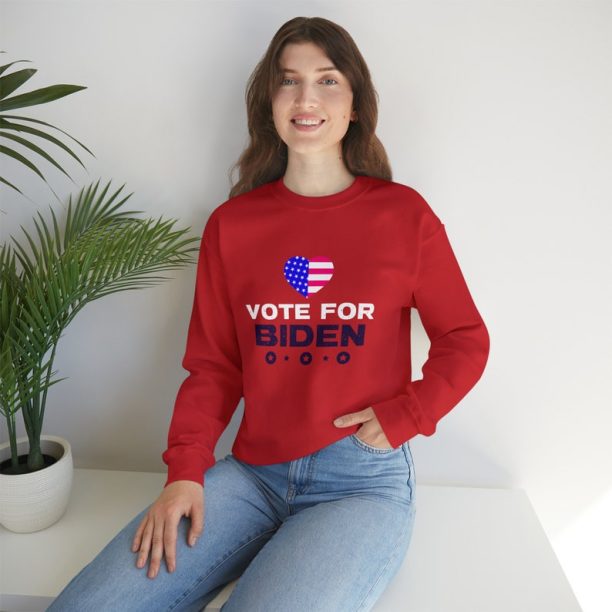 Vote Biden Political Campaign Sweatshirt, Patriotic Vote Apparel, Unisex Election Jumper