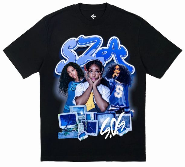 SZA two-sided Unisex Shirt Sza Merch, Sza Shirts Merch, Retro Sza Tee, 2023 Tour Shirt, SZA Fans Shirt, SZA Tour Shirt