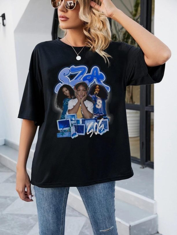 SZA two-sided Unisex Shirt Sza Merch, Sza Shirts Merch, Retro Sza Tee, 2023 Tour Shirt, SZA Fans Shirt, SZA Tour Shirt