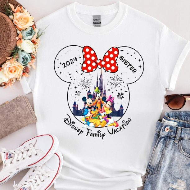 Custom Disney Vacation 2024 Shirt, Disney Family Vacation Shirt, Disney Group Vacation Shirt