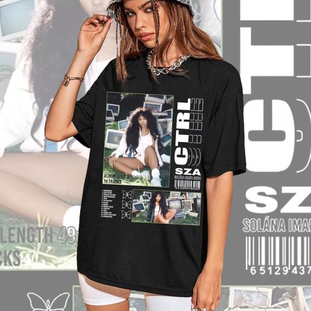 Vintage Sza 90s Shirt, Sza Vintage Shirt, Sza Shirt, Music RnB Singer Rapper Shirt, Gift For Fan Shirt