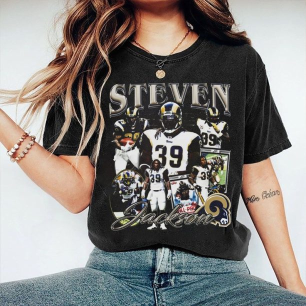 Vintage 90s Graphic Style Steven Jackson T-Shirt, Steven Jackson Tee, Retro Steven Jackson Unisex T-Shirt