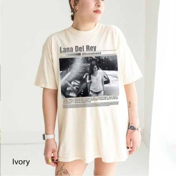 Limited LANA Del Rey Unisex Shirt, Gift For Fan Shirt, Lana Shirt, Lana Del Rey Ultra.violence Album 90s Shirt