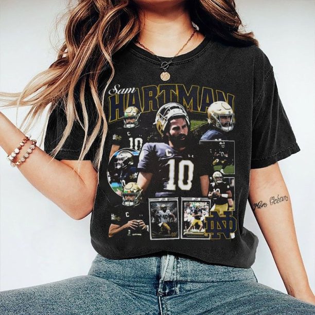 Vintage 90s Graphic Style Sam Hartman T-Shirt, Sam Hartman Tee, Retro Sam Hartman Unisex T-Shirt, Football T-Shirt