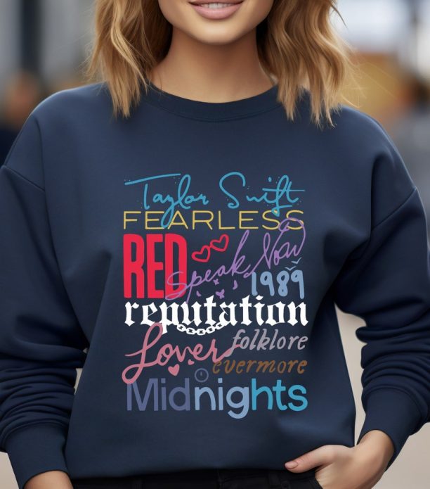 Taylor The Eras Tour Sweatshirt, Swiftie Merch Sweatshirt, Vintage The Eras Tour 2023