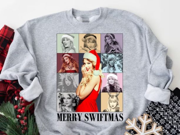 Merry Swiftmas Shirt, Have A Merry Swiftmas Sweatshirt, Ugly Merry Christmas Sweatshirt, Swiftmas Sweatshirt