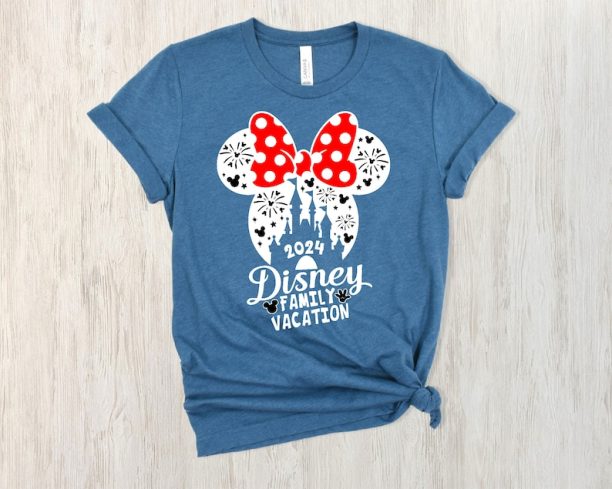 Disney Family Vacation 2024 Shirts, Dinsey 2024 Shirts, Custom Family Disney Matching Shirts, Disneyland 2024 Shirts