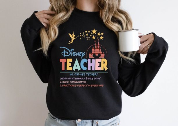 Disney Teacher Sweatshirt,Disney Teacher Shirt,Mickey Shirt,Minnie Shirt,Teacher Week Shirt,Back to School Tee