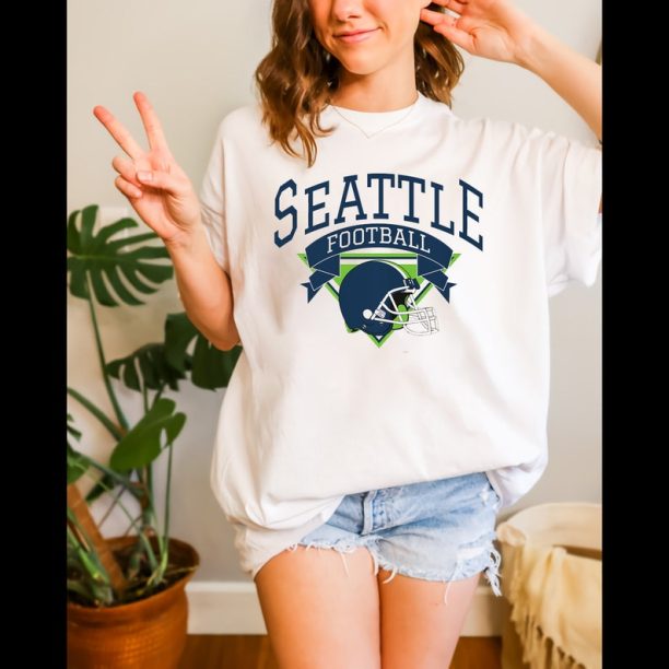 Seattle Football Shirt, Vintage Seattle Football Shirt, Seattle Football Shirt, Seattle Football, Fan gift Shirt