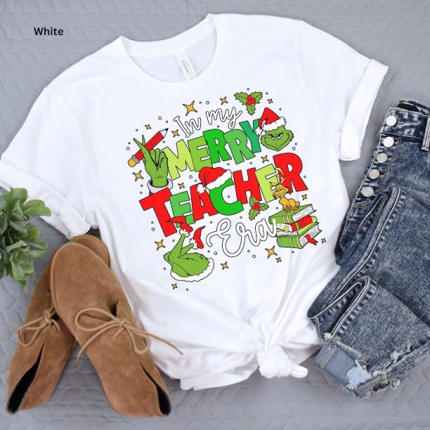 Grinch Shirt, Grinch, Grinch Teacher Shirts, Grinch Teacher Shirt, Grinch T-Shirt, Grinch T-Shirt