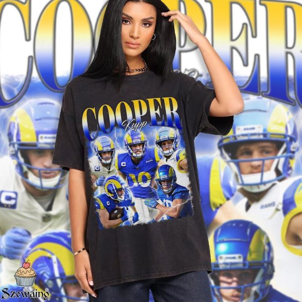 Cooper Kupp Los Angeles Football Shirt, Rams Football Shirt Christmas Gift Unisex, Football 90s Vintage Fan