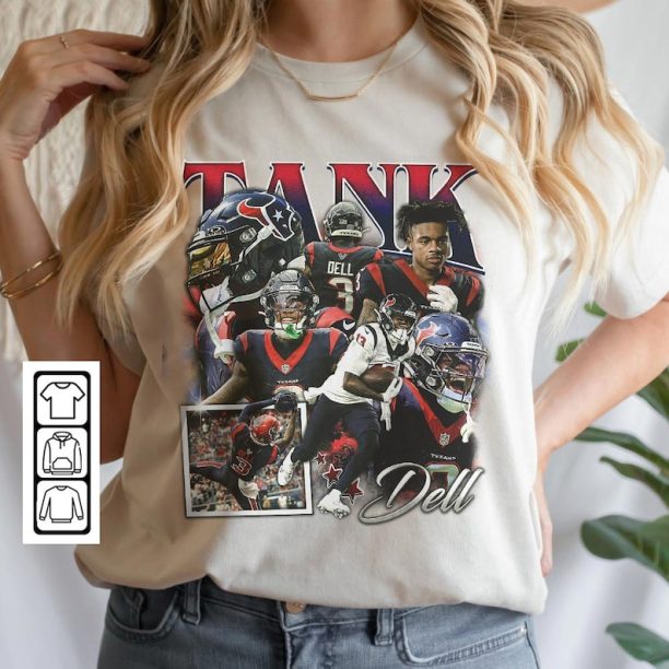 Tank Dell Houston Football Shirt, Texans Football Christmas Shirt Unisex, Football 90s Vintage Gift 2011 PTTH