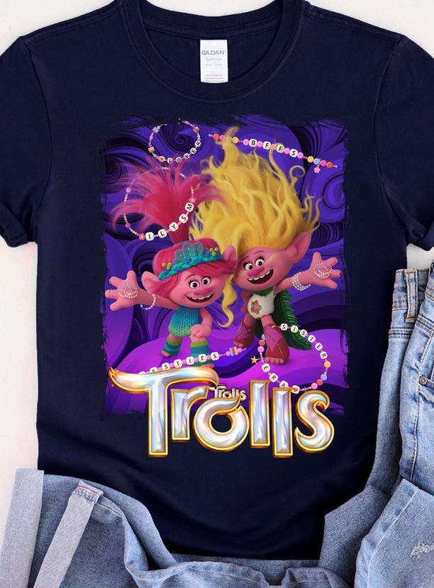 Trolls Band Together Sister Vintage Shirt, Trolls Band Together for Swifties Shirt, Queen Poppy Shirt