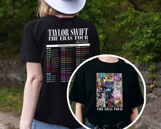 Two Sided The Eras Tour Concert Shirt, Eras Tour Movie Sweatshirt, Taylor Swiftie Hoodie, Eras Tour Concert Shirt