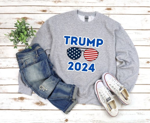 Trump 2024 Sweatshirt Republican Trump Hoodie Donald Trump Tshirt MAGA Shirt Take America Back Donald J Trump 2024