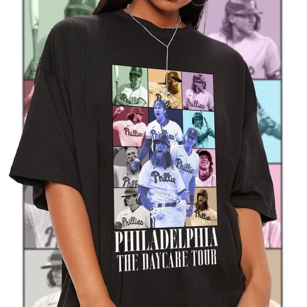 Daycare Philadelphia Baseball Shirt | Phillies Eras Tour Shirt | Phillies Baseball Shirt | Philly Sports Shirt