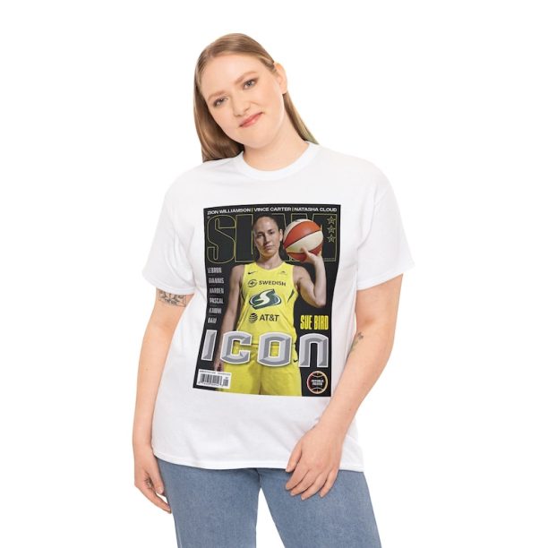 Sue Bird WNBA Slam Cover Tee Shirt