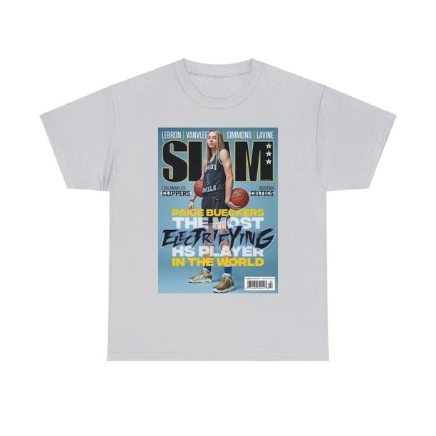 Paige Bueckers WNBA Slam Cover Tee Shirt