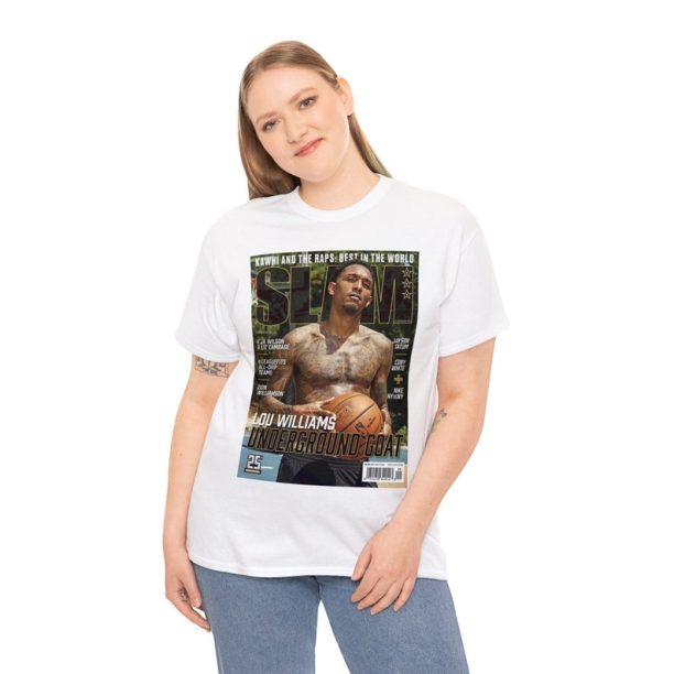 Lou Williams NBA Slam Cover Tee Shirt