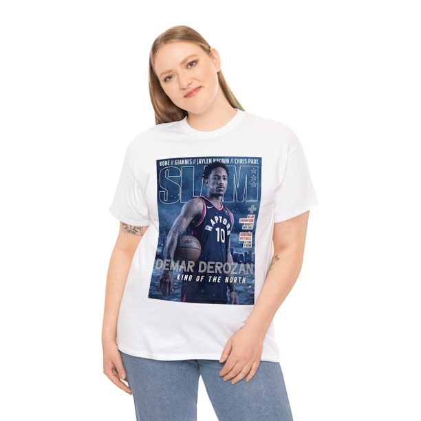 DeMar DeRozan Toronto Raptors NBA Slam Cover Tee Shirt