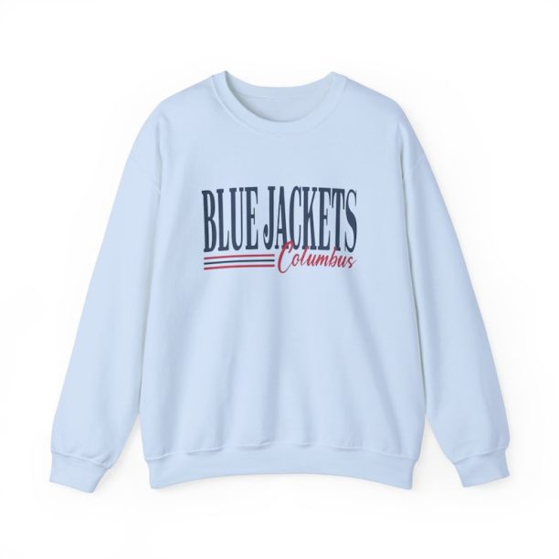 Columbus Blue Jackets Sweatshirt, Vintage Sweatshirt, NHL Sweatshirt, Hockey Shirt, Hockey Fan Sweatshirt