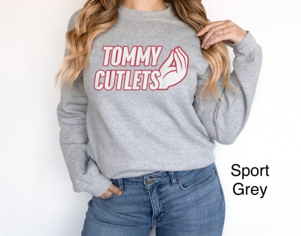 Tommy Cutlets Sweatshirt New York Football Shirt Funny NY Football Shirt Italian Football Shirt Football Fan Gift NY