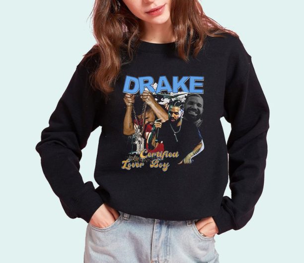 Retro Drake Rap T Shirt, Funny Drake Shirt, Drake Rap Shirt, Drake Shirt, Drake Tour Shirt, Drake Gift Fans T-Shirt