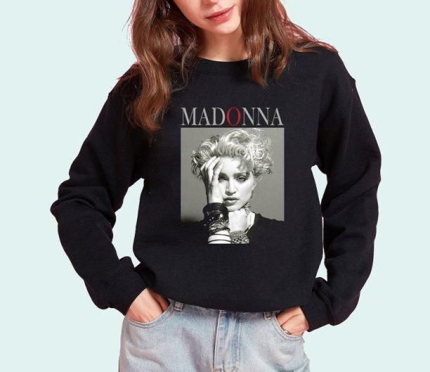 Madonna Shirt, Madonna Queen of Pop Vintage shirt for fans, Madonna Tour Shirt, Madonna Gift Fans T-Shirt, Sweatshirt