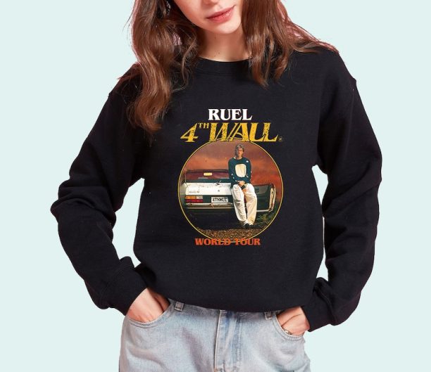 4th Wall Album, Ruel 4th Wall World Tour 2023 Shirt, Ruel 4th Wall Merch, 90s Hip Hop Music T-Shirt, Sweatshirt