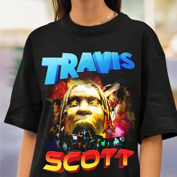 Travis Scott goosebumps Retro T Shirt, Travis Scott Butterfly Effect Astroworld Retro 90 Tshirt