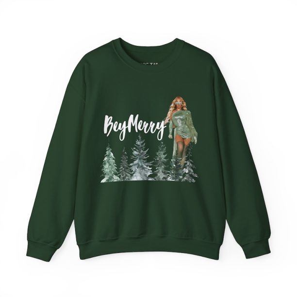 Bey Holiday Sweatshirt Fan Crewneck Bey Merry Beyhive Fan Renaissance Tour Tickets Christmas Sweater T-Shirt Christmas