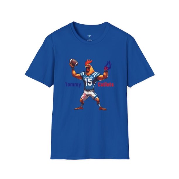 Tommy The Chicken Cutlets NY Giants Unisex Softstyle T-Shirt