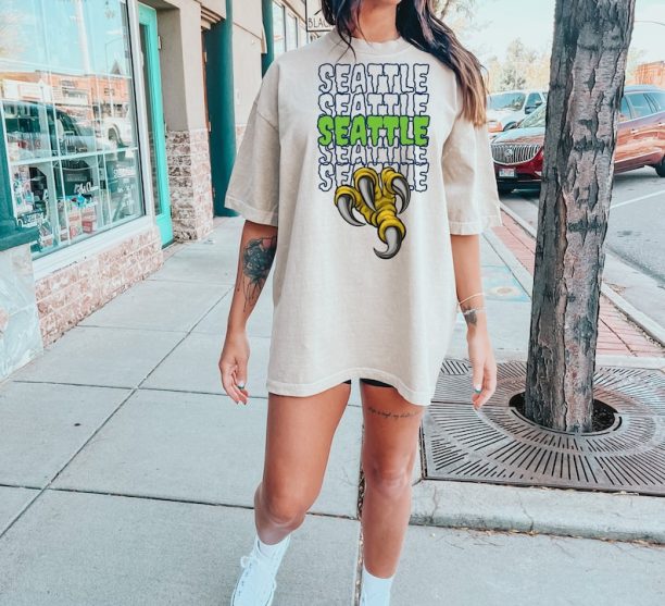 Seattle Seahawks Football Team: Football League T-shirt, Every Day Oversized Shirt - Perfect gift for Seahakws Fans