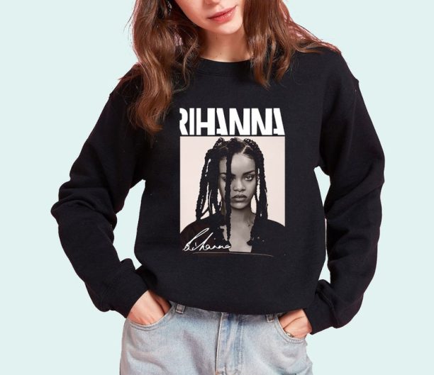 Rihanna 90s Music T-ShirtGift For Fans, Rihanna Hip Hop Graphic Tee T-Shirt, Sweatshirt, Hoodie Gift