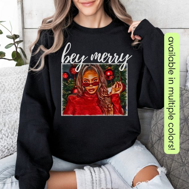 Bey Sweatshirt for Ugly Christmas Sweater Party Beyonc Theme Renaissance Tour Merch for Beyonc Fan Gift for Beyonc Fan