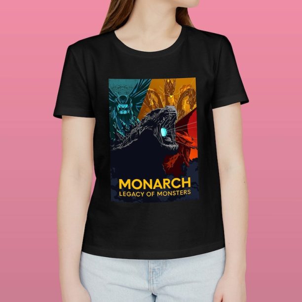 Monarch: Legacy of Monsters Shirt, Godzilla Shirt, The Godzilla Spin-Off Series Monarch Legacy Of Monsters Shirt