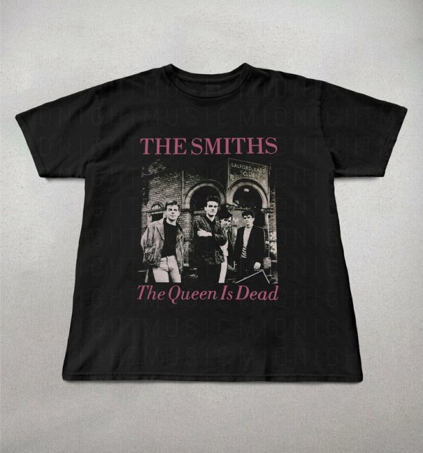 The Smiths Shirt, Retro band tees, Trendy shirts, The smiths fan gifts, Graphic tees, The queen is dead shirt